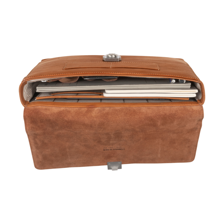 Leonhard Heyden Bergamo Konferenzmappe Hellbraun