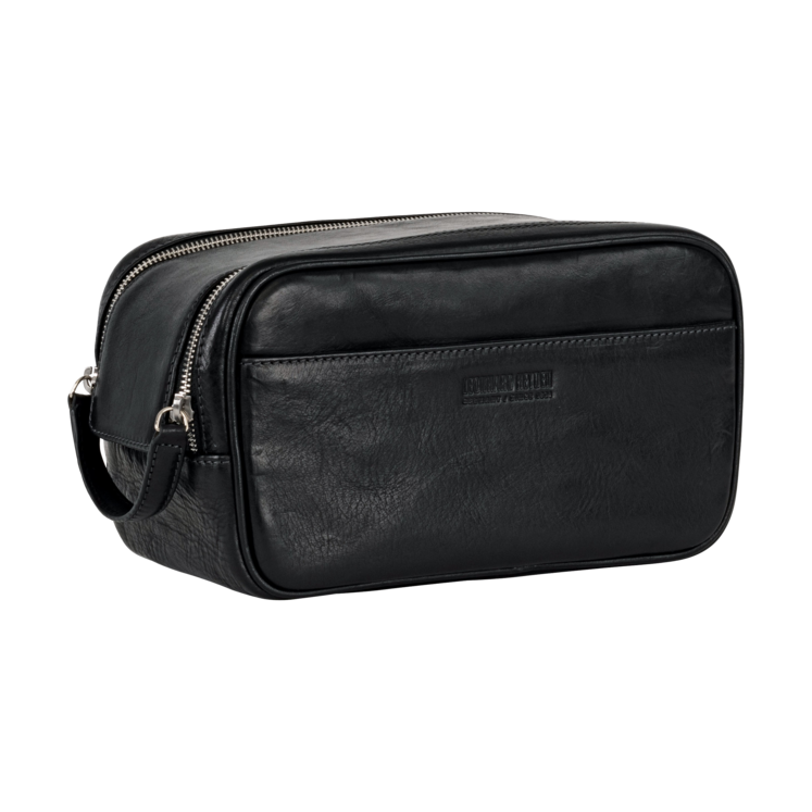 Leonhard Heyden Bergamo Kulturbeutel Schwarz