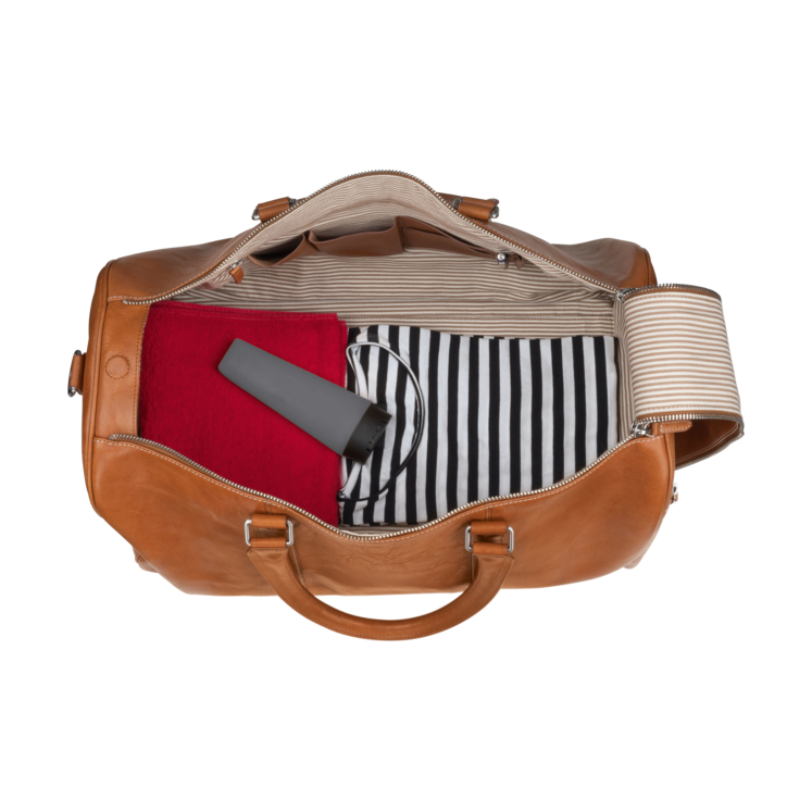 Leonhard Heyden Bergamo Reisetasche Hellbraun
