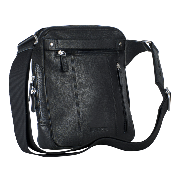 Leonhard Heyden Berlin RV-Umhängetasche M Schwarz