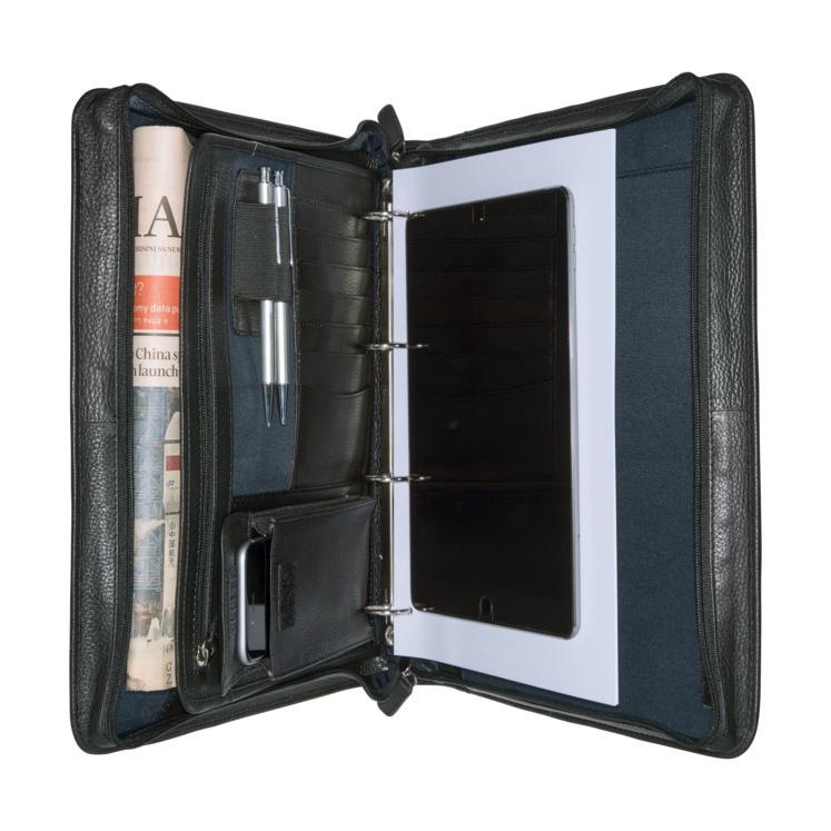 Leonhard Heyden Berlin Schreibmappe Schwarz