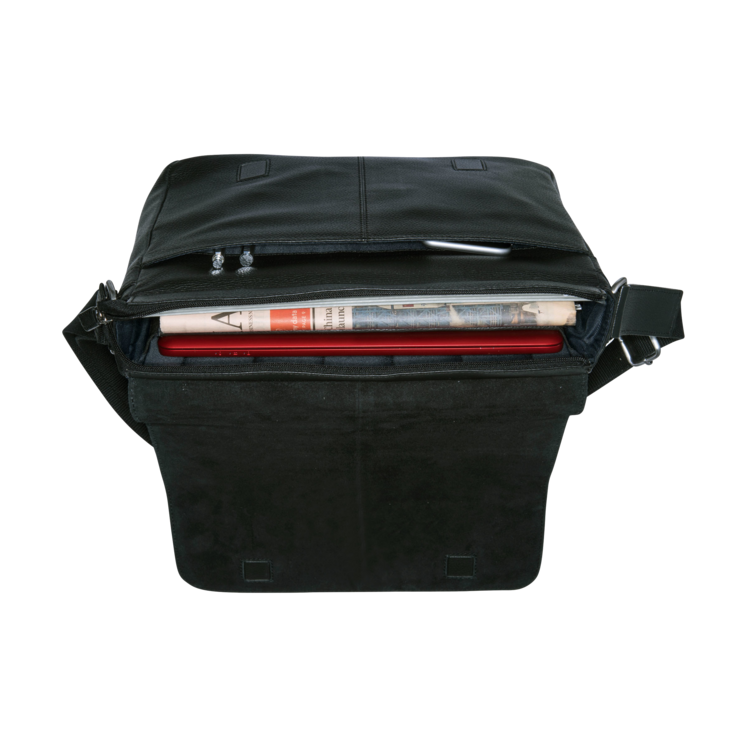 Leonhard Heyden Berlin Umhängetasche M Schwarz