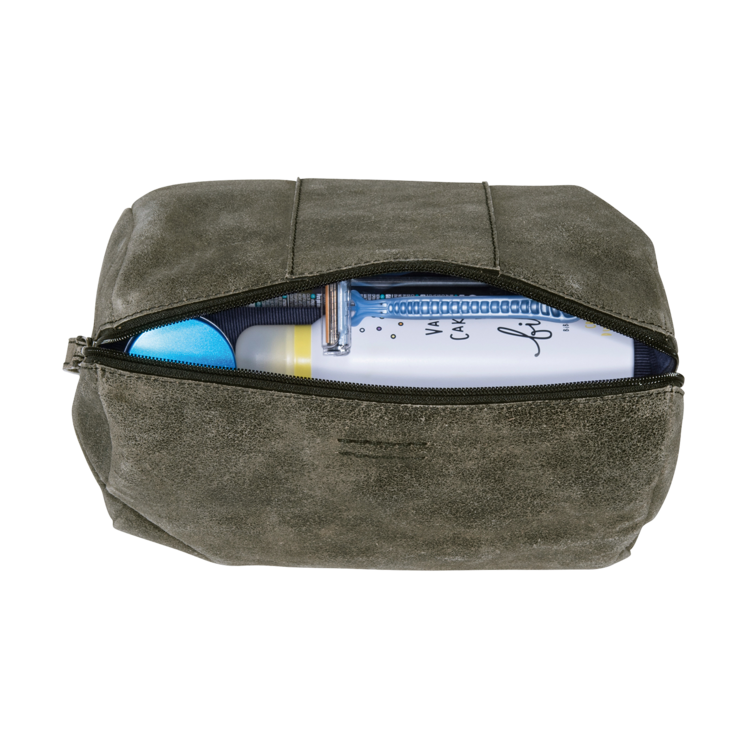 Leonhard Heyden Boston Kulturbeutel Grau