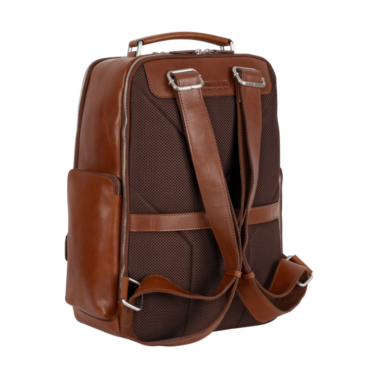 Leonhard Heyden Cambridge Business-Rucksack Cognac