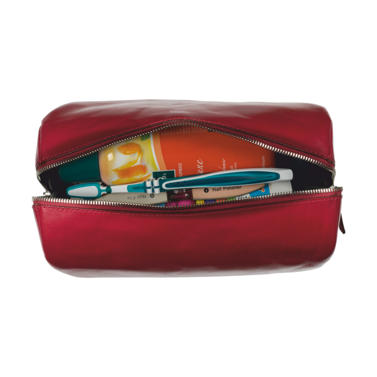 Leonhard Heyden Cambridge Kulturbeutel Rot