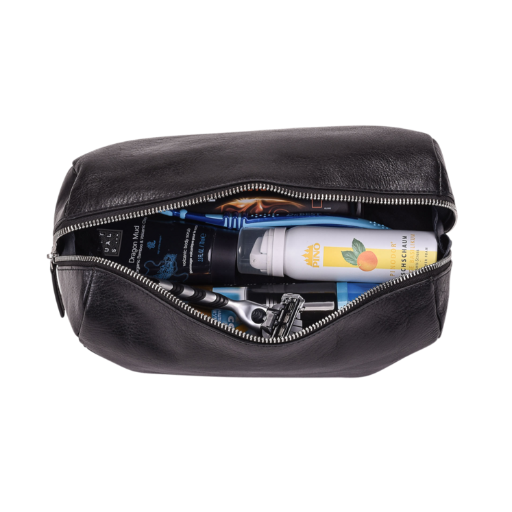 Leonhard Heyden Cambridge Kulturbeutel Schwarz