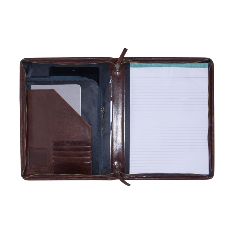 Leonhard Heyden Cambridge Schreibmappe Rotbraun