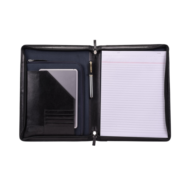 Leonhard Heyden Cambridge Schreibmappe Schwarz