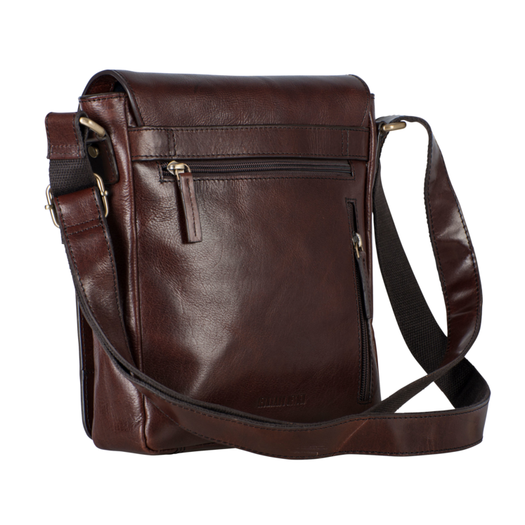 Leonhard Heyden Cambridge Umhängetasche S Rotbraun