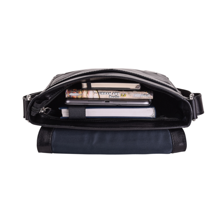 Leonhard Heyden Cambridge Umhängetasche S Schwarz