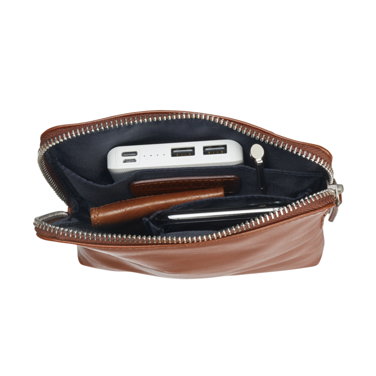 Leonhard Heyden Cambridge Umhängetasche XXS Cognac