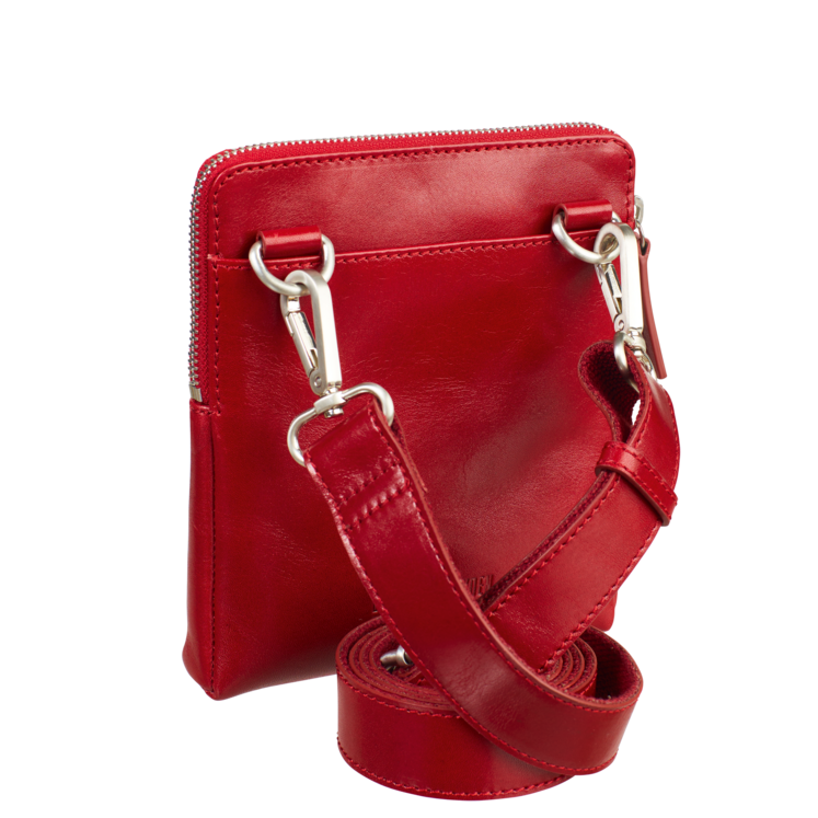 Leonhard Heyden Cambridge Umhängetasche XXS Rot