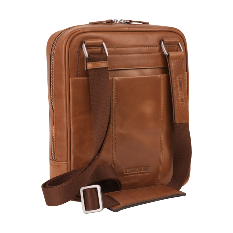 Leonhard Heyden Chicago RV-Umhängetasche S Braun