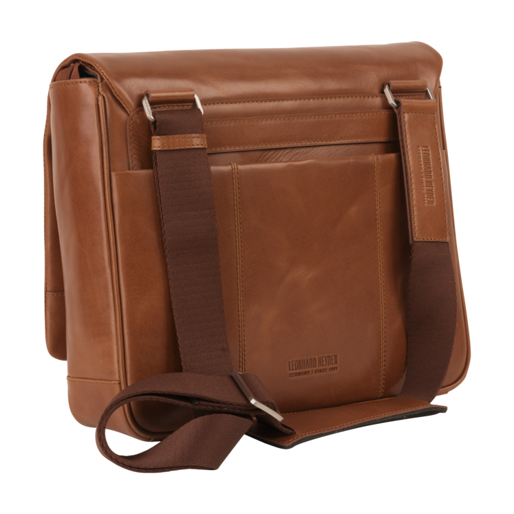 Leonhard Heyden Chicago Umhängetasche M Braun