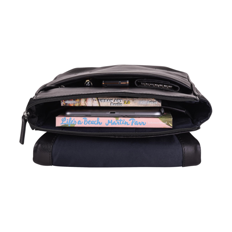 Leonhard Heyden Chicago Umhängetasche S Braun