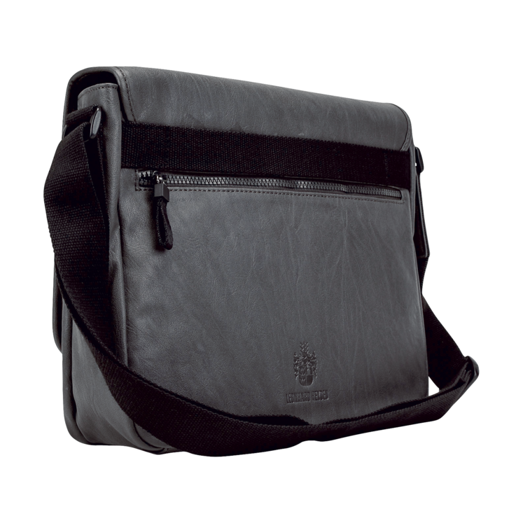 Leonhard Heyden Cult Umhängetasche M Grau