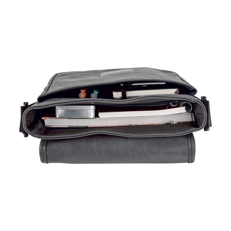 Leonhard Heyden Cult Umhängetasche S Grau