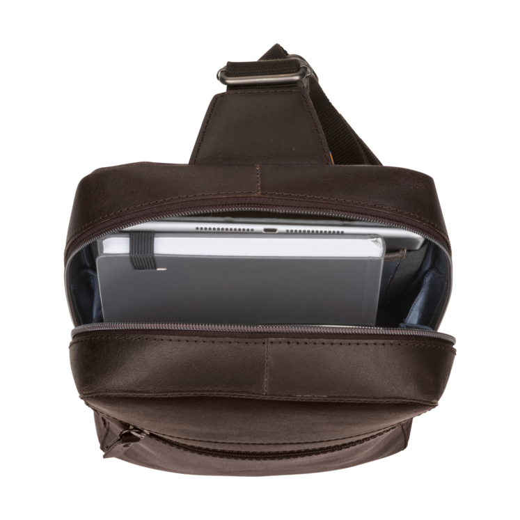 Leonhard Heyden Dakota Crossbag Braun