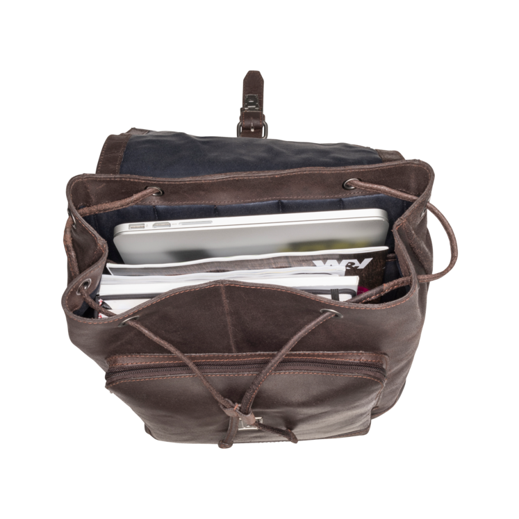 Leonhard Heyden Dakota Rucksack Braun