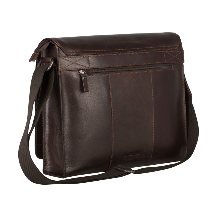 Leonhard Heyden Dakota Umhängetasche L Braun