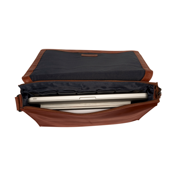 Leonhard Heyden Dakota Umhängetasche L Kastanie