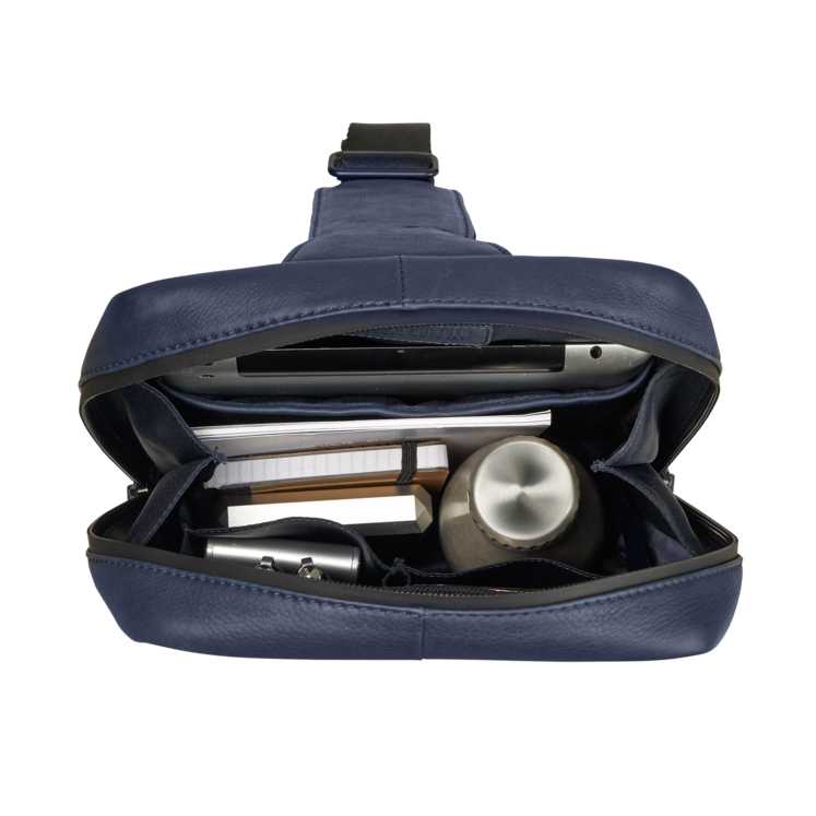 Leonhard Heyden Den Haag Crossbag Blau