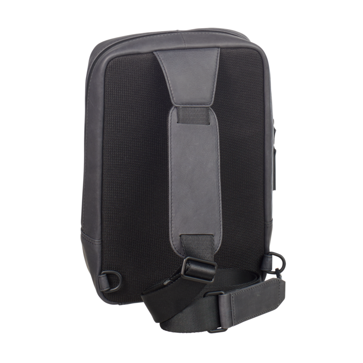 Leonhard Heyden Den Haag Crossbag Grau