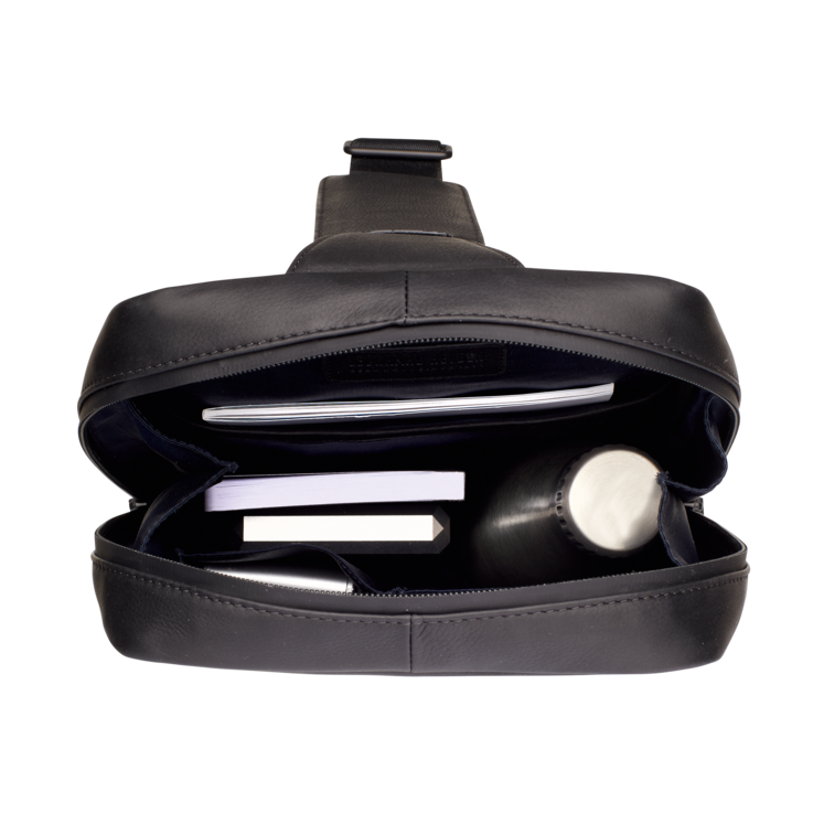 Leonhard Heyden Den Haag Crossbag Schwarz