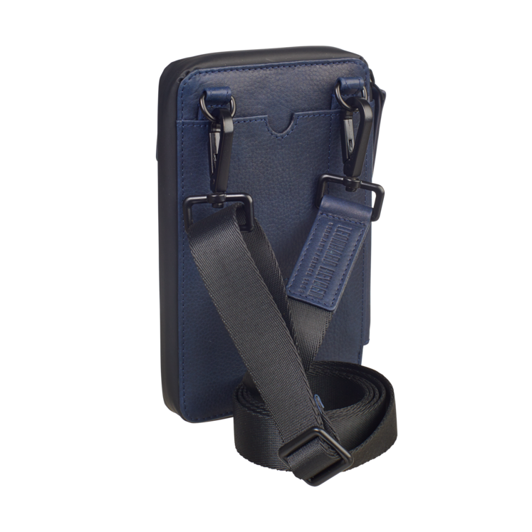 Leonhard Heyden Den Haag Handy-Umhängetasche Blau