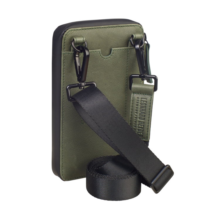 Leonhard Heyden Den Haag Handy-Umhängetasche Oliv