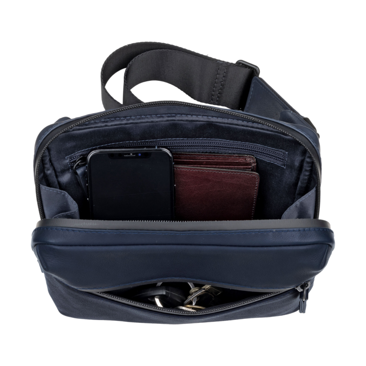 Leonhard Heyden Den Haag Hüfttasche Blau