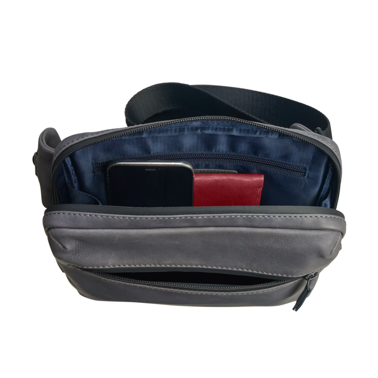 Leonhard Heyden Den Haag Hüfttasche Grau