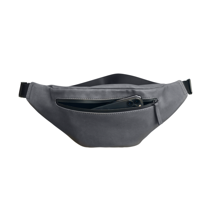 Leonhard Heyden Den Haag Hüfttasche Grau