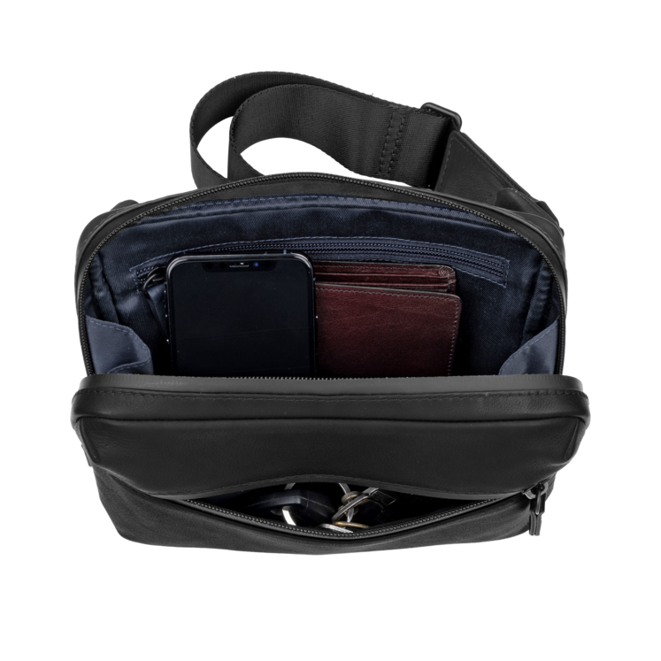 Leonhard Heyden Den Haag Hüfttasche Schwarz