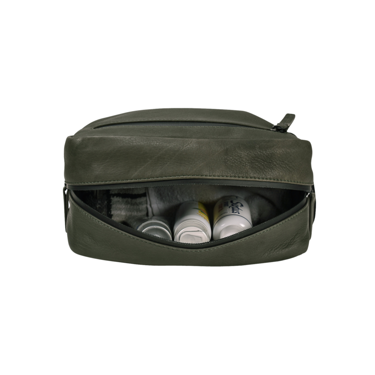 Leonhard Heyden Den Haag Kulturbeutel Oliv