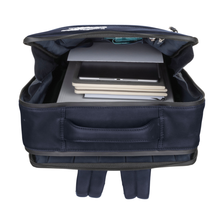 Leonhard Heyden Den Haag Rucksack Blau