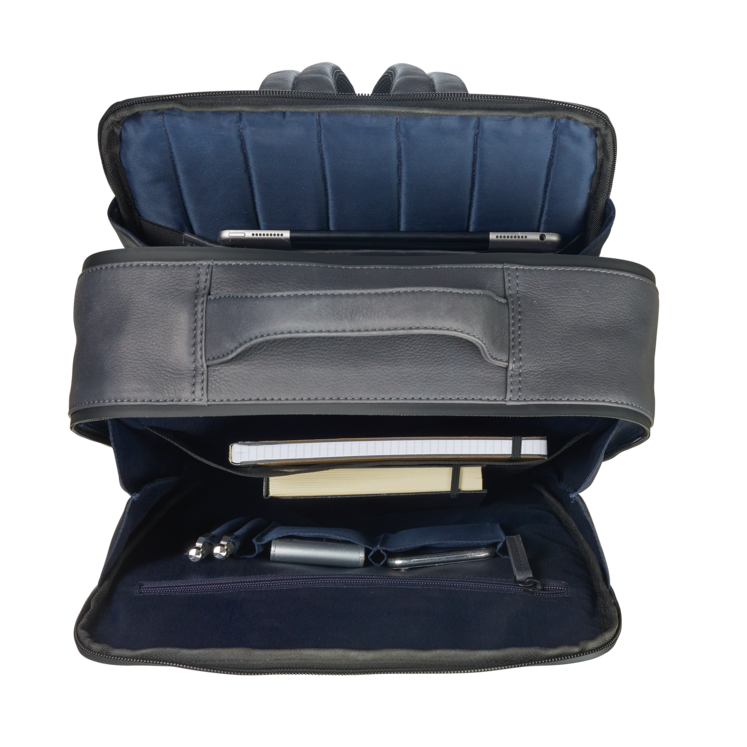 Leonhard Heyden Den Haag Rucksack Grau