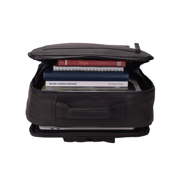 Leonhard Heyden Den Haag Rucksack Schwarz