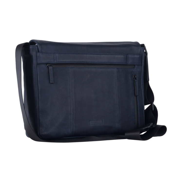 Leonhard Heyden Den Haag Umhängetasche L Blau