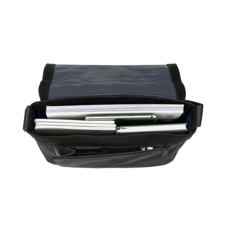 Leonhard Heyden Den Haag Umhängetasche L Schwarz