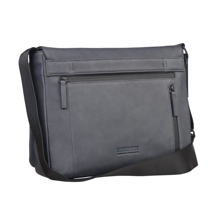 Leonhard Heyden Den Haag Umhängetasche M Grau