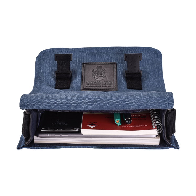 Leonhard Heyden Gobi Umhängetasche S Blau