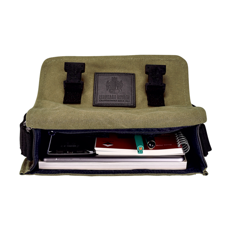 Leonhard Heyden Gobi Umhängetasche S Olive