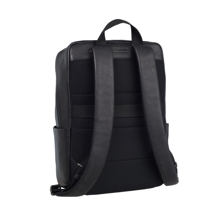 Leonhard Heyden Hamburg Rucksack Schwarz