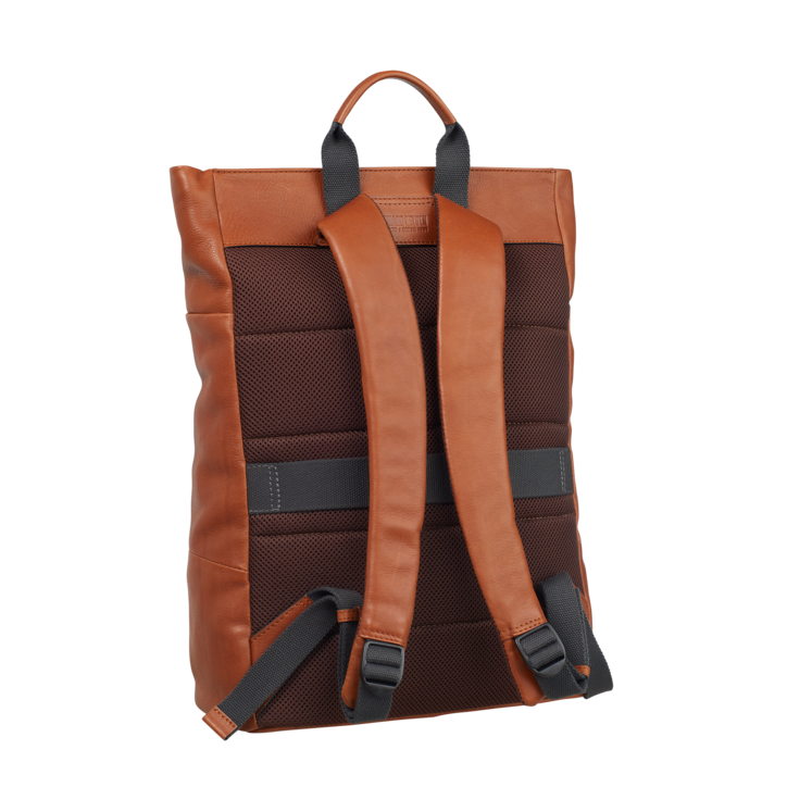 Leonhard Heyden Hamburg RV-Rucksack Cognac