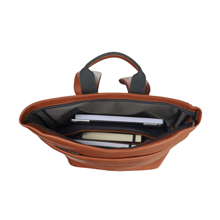 Leonhard Heyden Hamburg RV-Rucksack Cognac