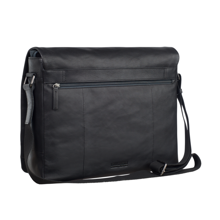 Leonhard Heyden Hamburg Umhängetasche L Schwarz