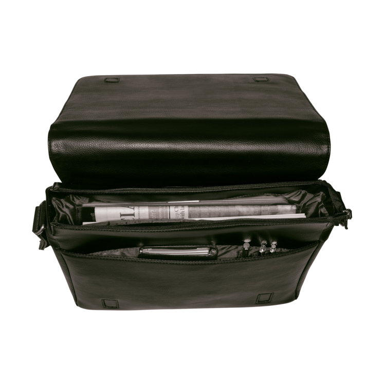 Leonhard Heyden Hannover Umhängetasche L Schwarz