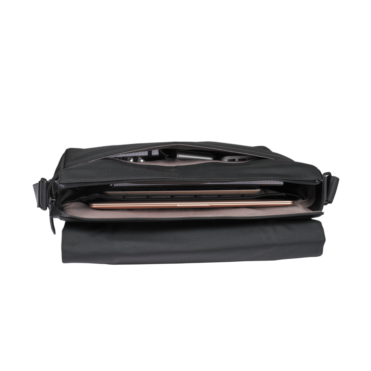 Leonhard Heyden Helsinki Umhängetasche L Schwarz