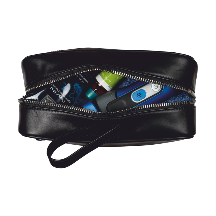 Leonhard Heyden Montreal Kulturbeutel Schwarz